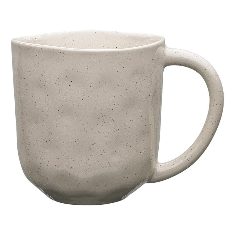 Ecology Speckle Straight Mug 410ml | Oatmeal