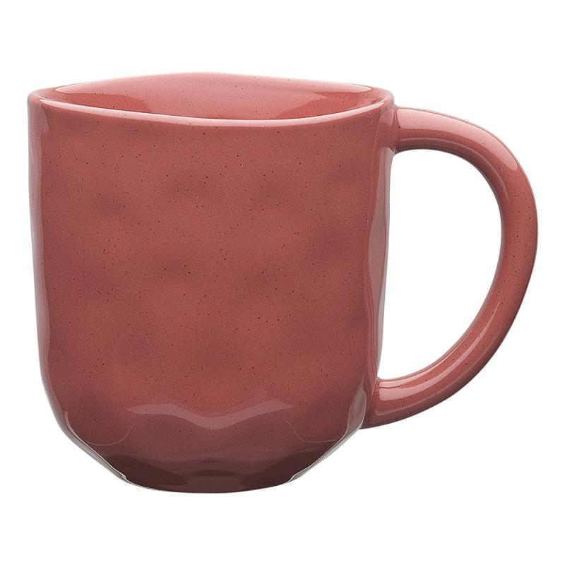 Ecology Speckle Straight Mug 410ml | Rose