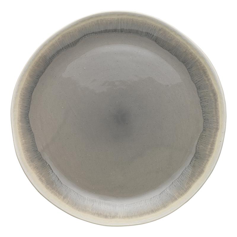 Ecology Dawn Round Serving Platter 33cm | Cloud Grey