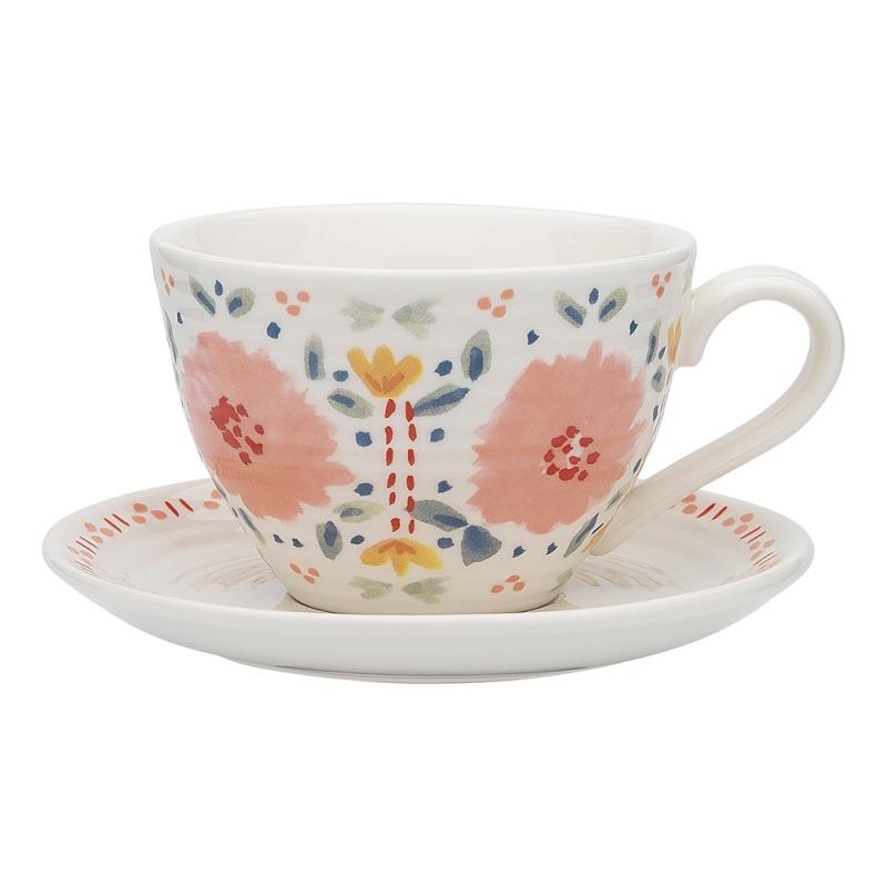 Ecology Clementine Cup & Saucer | 280ml