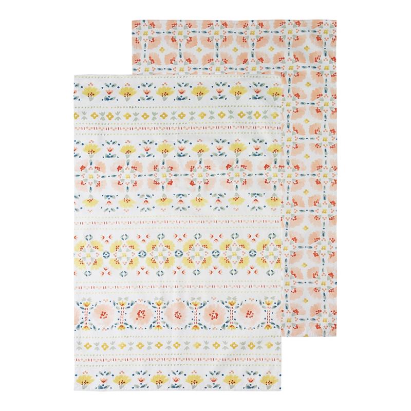 Ecology Clementine Tea Towels | Set of 2