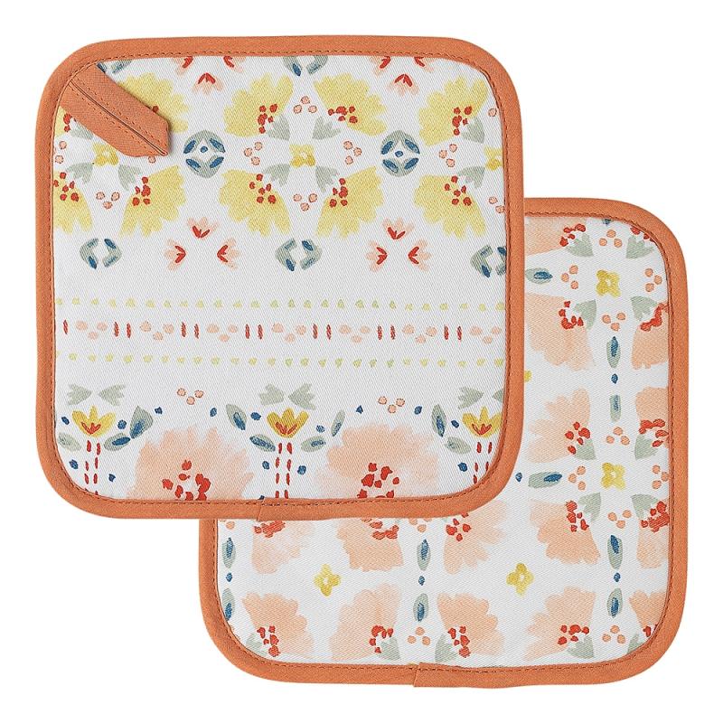 Ecology Clementine Set of 2 Pot Holders | 20cm