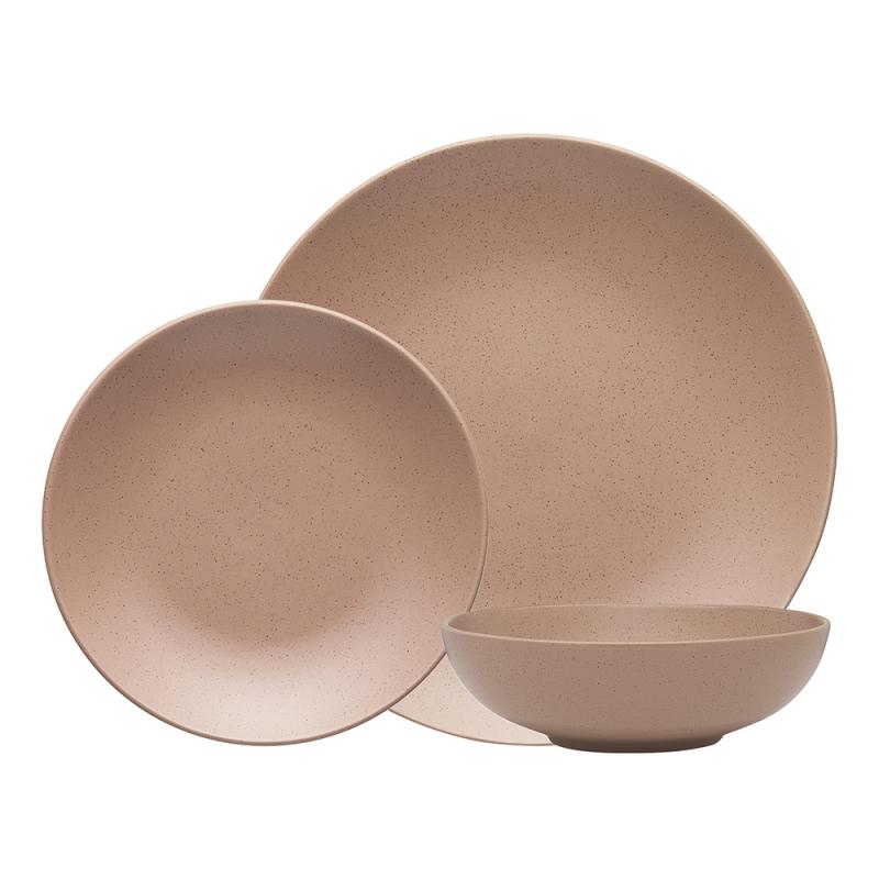 Ecology Dwell Dinner Set 12 Piece | Musk