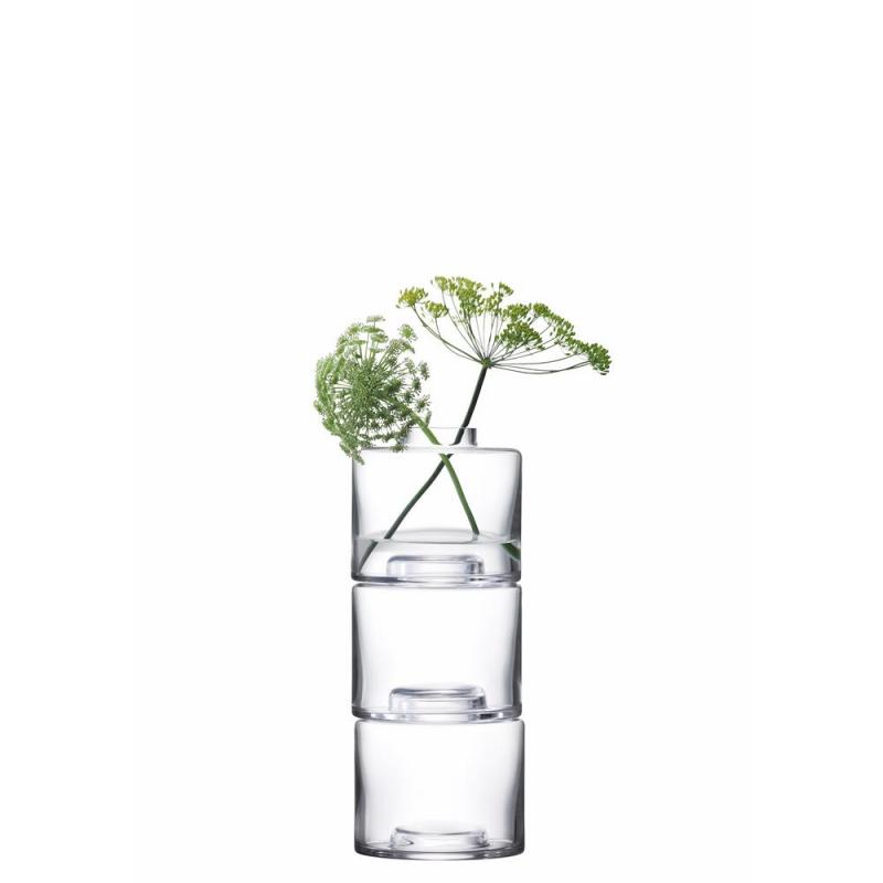 LSA Stack Vase Trio 30cm