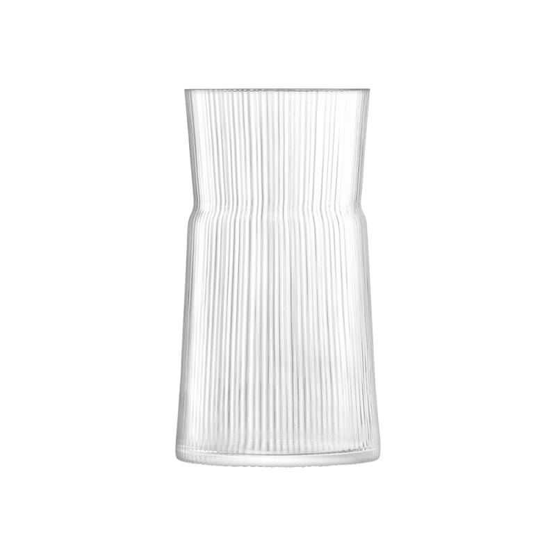 LSA Gio Line Lantern/Vase 29cm | Clear