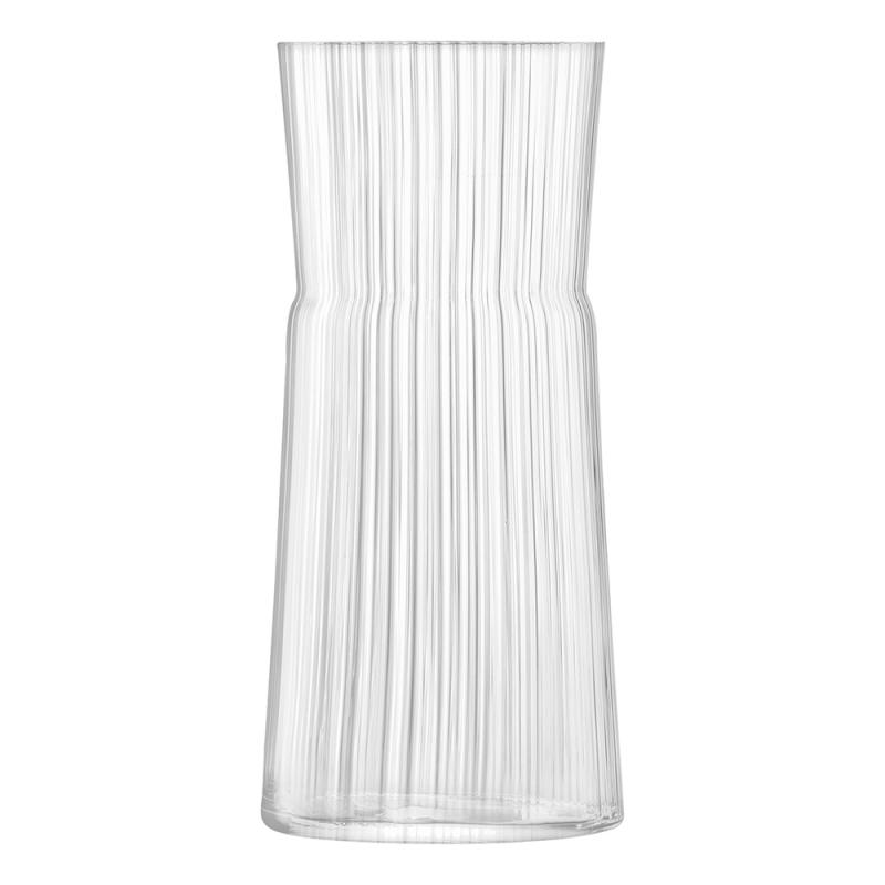 LSA Gio Line Lantern/Vase 38cm | Clear