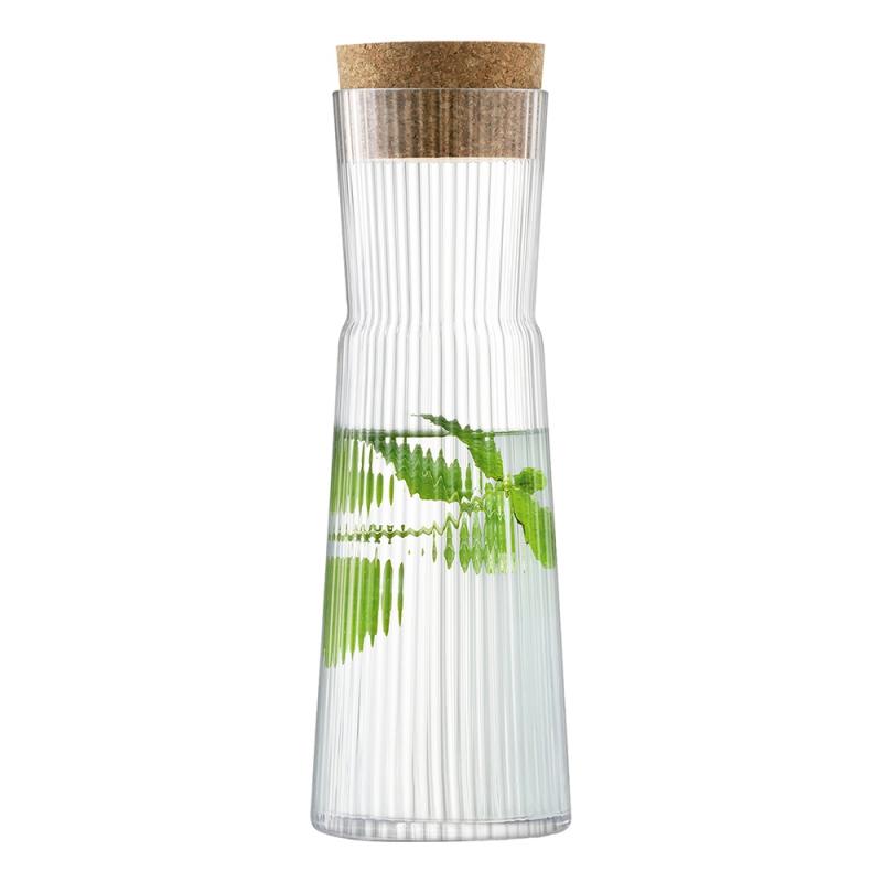 LSA Gio Line Carafe & Cork Stopper | Clear