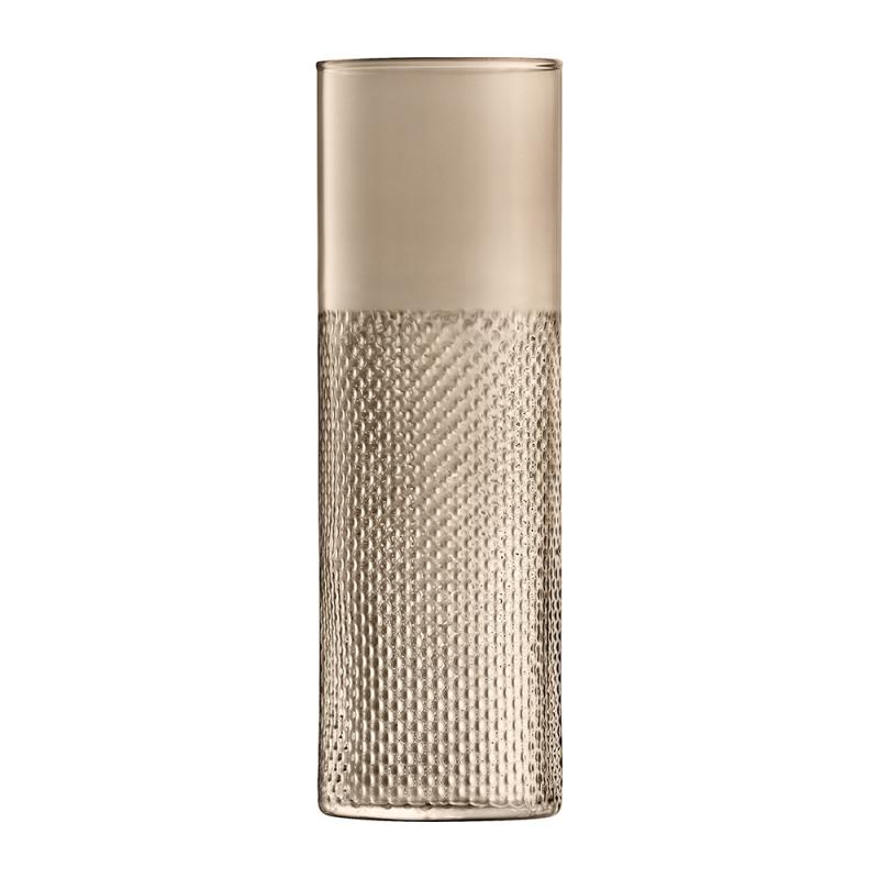 Lsa Wicker Vase 40cm Taupe