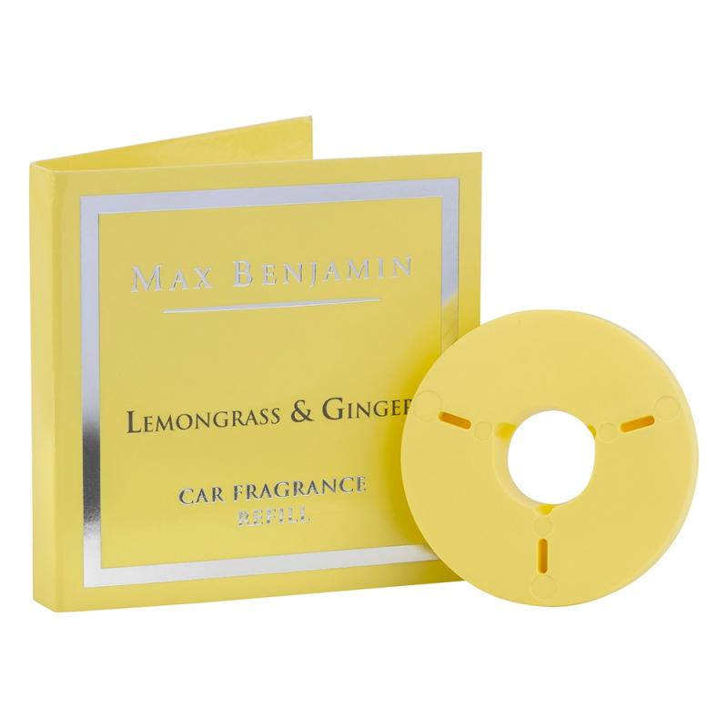 Max Benjamin Car Fragrance Classic Refill | Lemongrass & Ginger