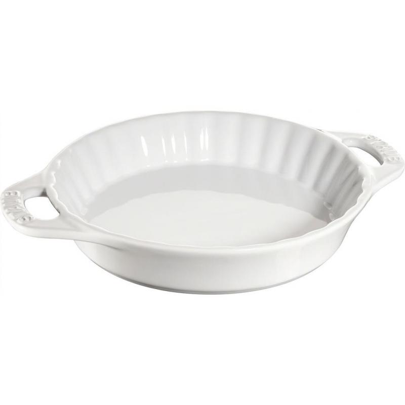 Staub Round Pie Dish 24cm | White 