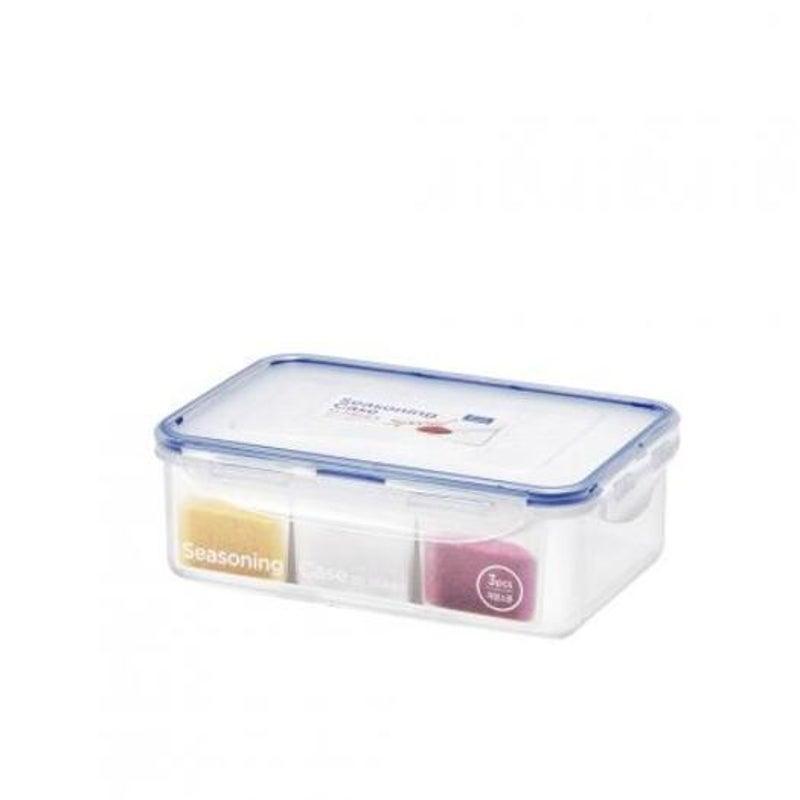 Lock & Lock 3-Sections Seasoning Container with Spoon 1L