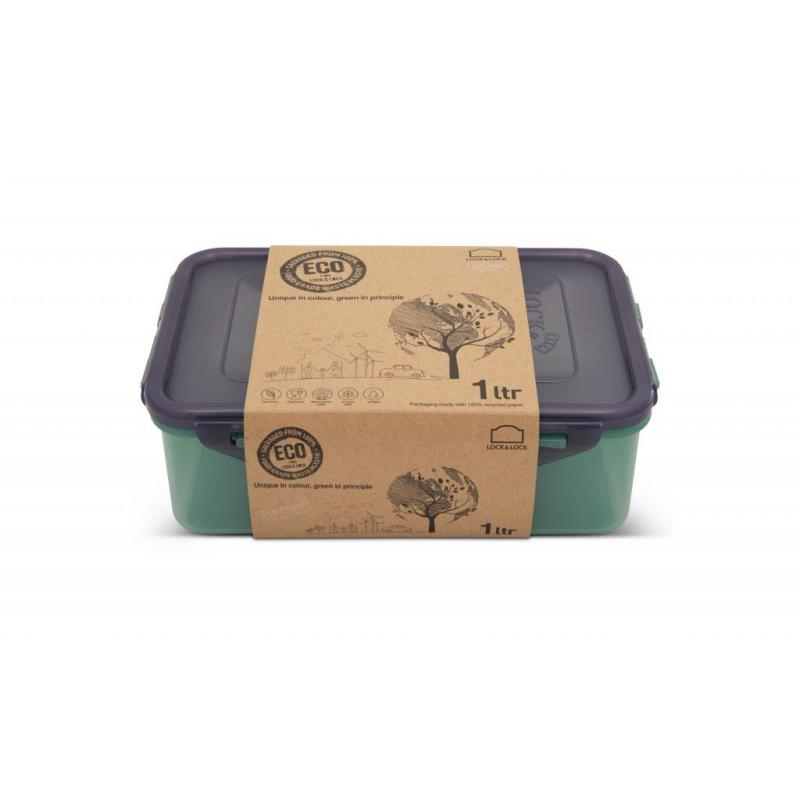 Lock & Lock Eco Rectangular Short 1L