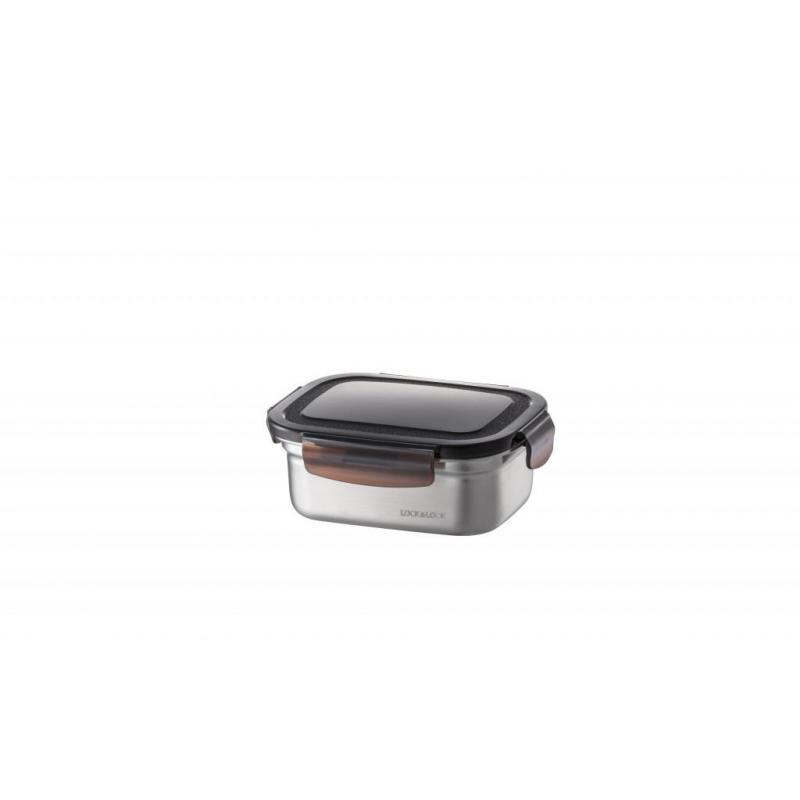Lock & Lock Food-Safe Stainless Steel Rectangular 500ml