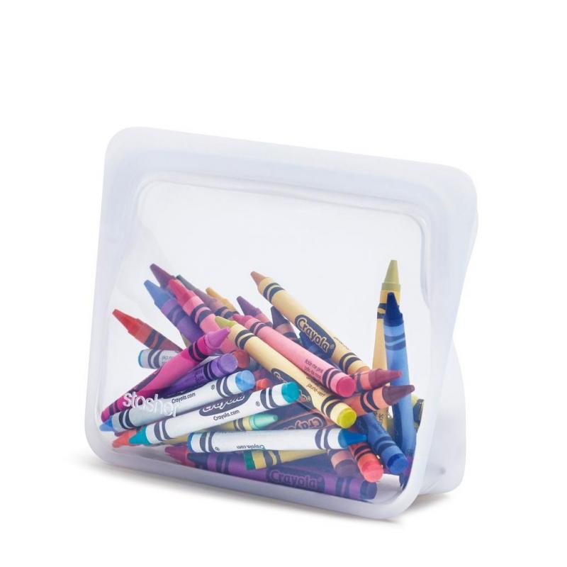 Stasher Stand Up Mini 828ml | Clear