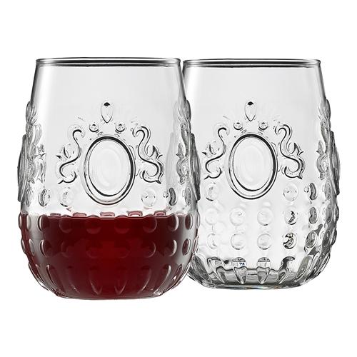 Ecology Marie Set of 6 Stemless Wine Glasses 490ml