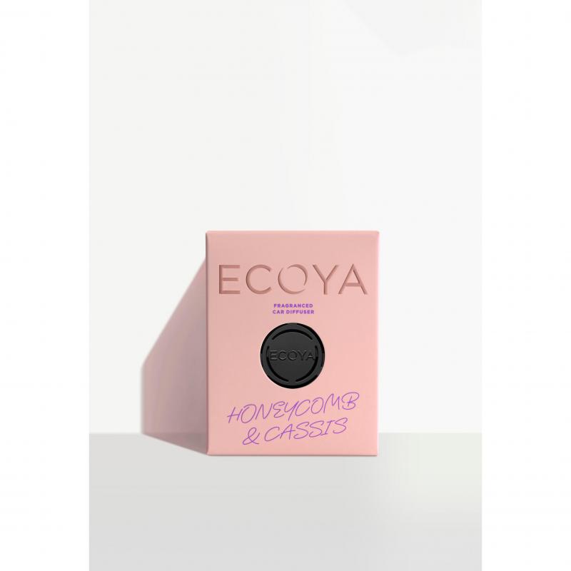 Ecoya Limited Edition: Honeycomb & Cassis Car Diffuser