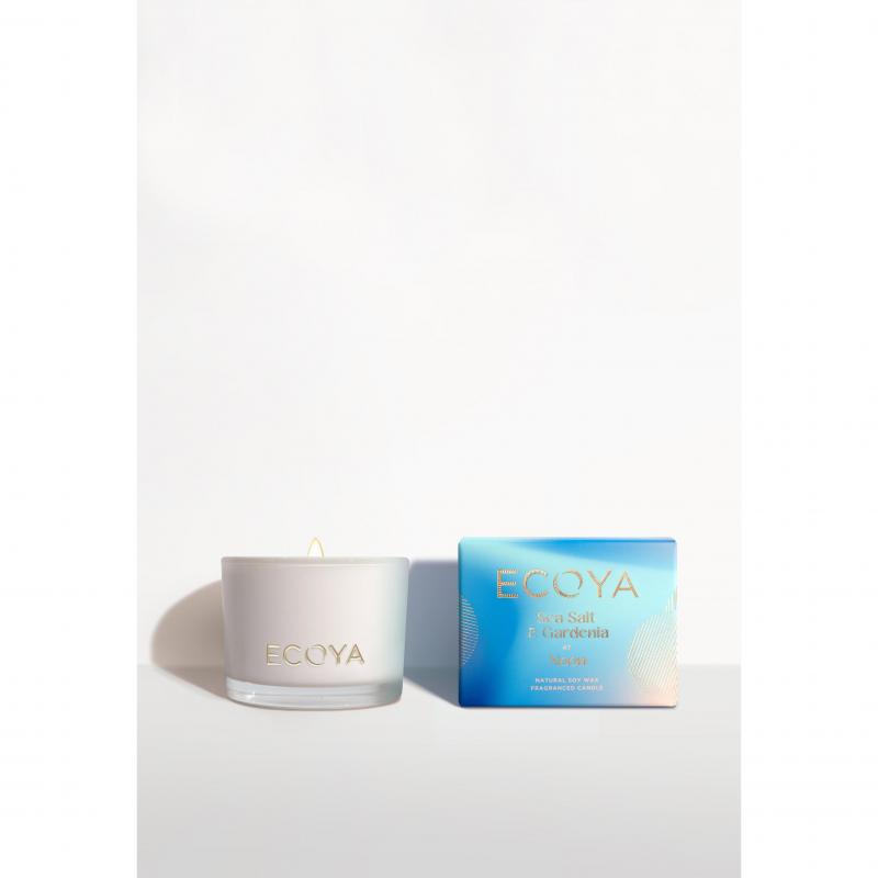 Ecoya Sea Salt & Gardenia Monty Candle Christmas Limited Edition