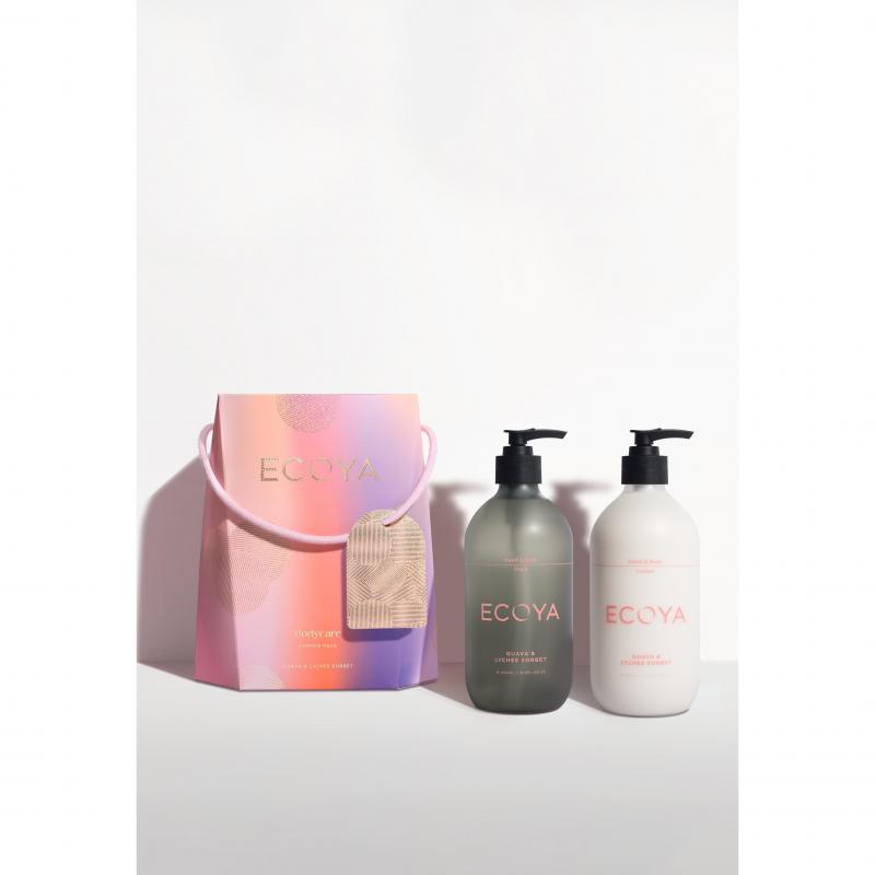 Ecoya Guava & Lychee Bodycare Pamper Pack Christmas Limited Edition