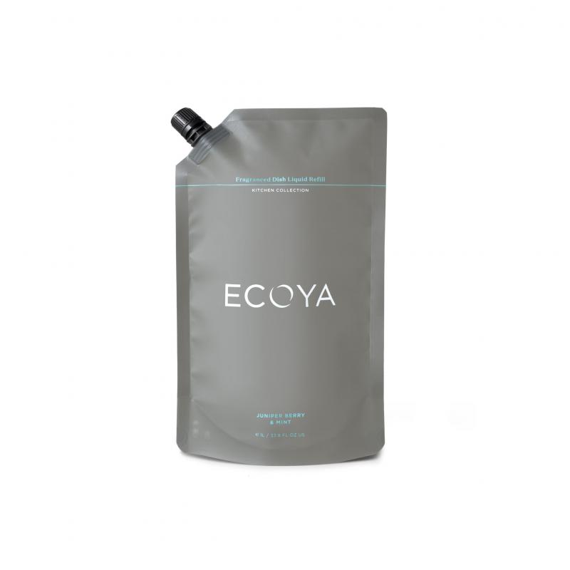 Ecoya Juniper Berry & Mint Fragranced Dish Liquid Refill