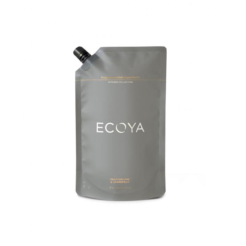 Ecoya Tahitian Lime & Grapefruit Fragranced Dish Liquid Refill