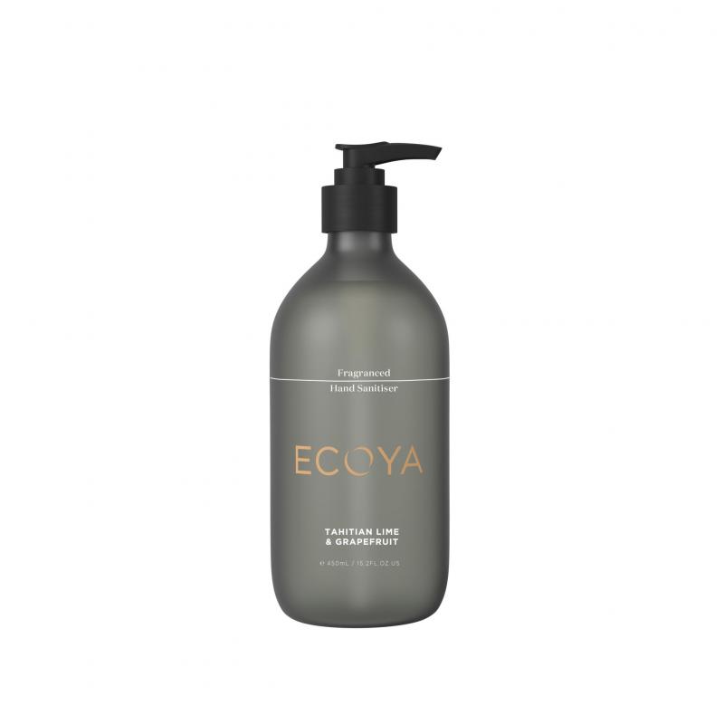 Ecoya Tahitian Lime & Grapefruit Fragranced Hand Sanitiser | 450ml