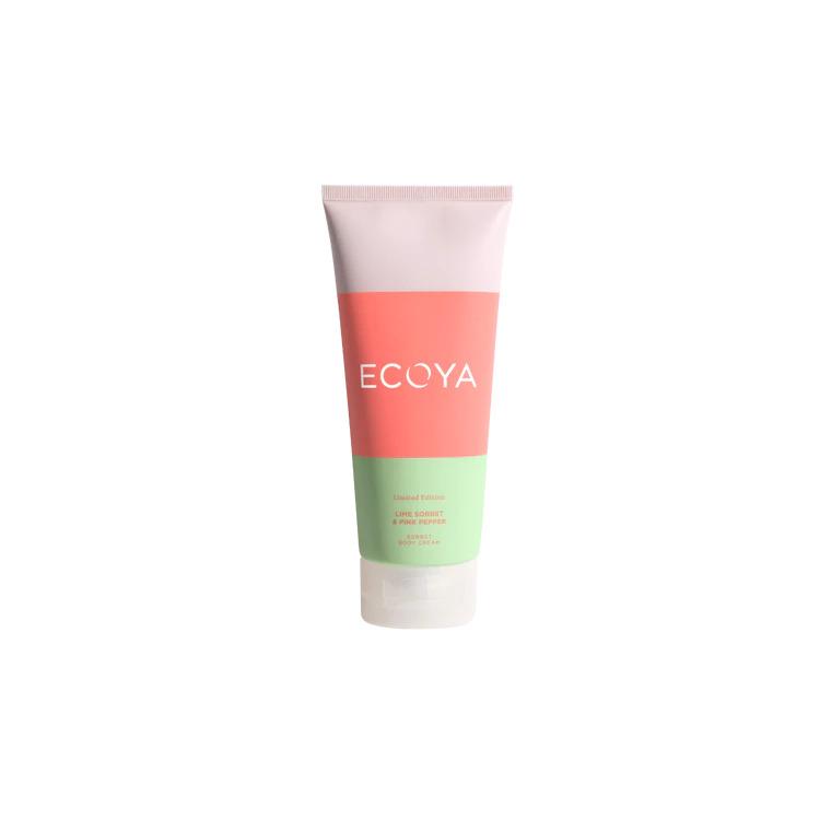 Ecoya Lime Sorbet & Pink Pepper Sorbet Body Cream Summer Limited Edition