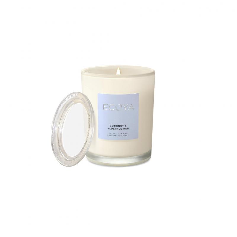 Ecoya Coconut & Elderflower Metro Candle