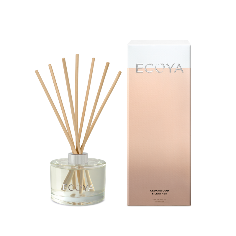 Ecoya Cedarwood & Leather Fragranced Diffuser