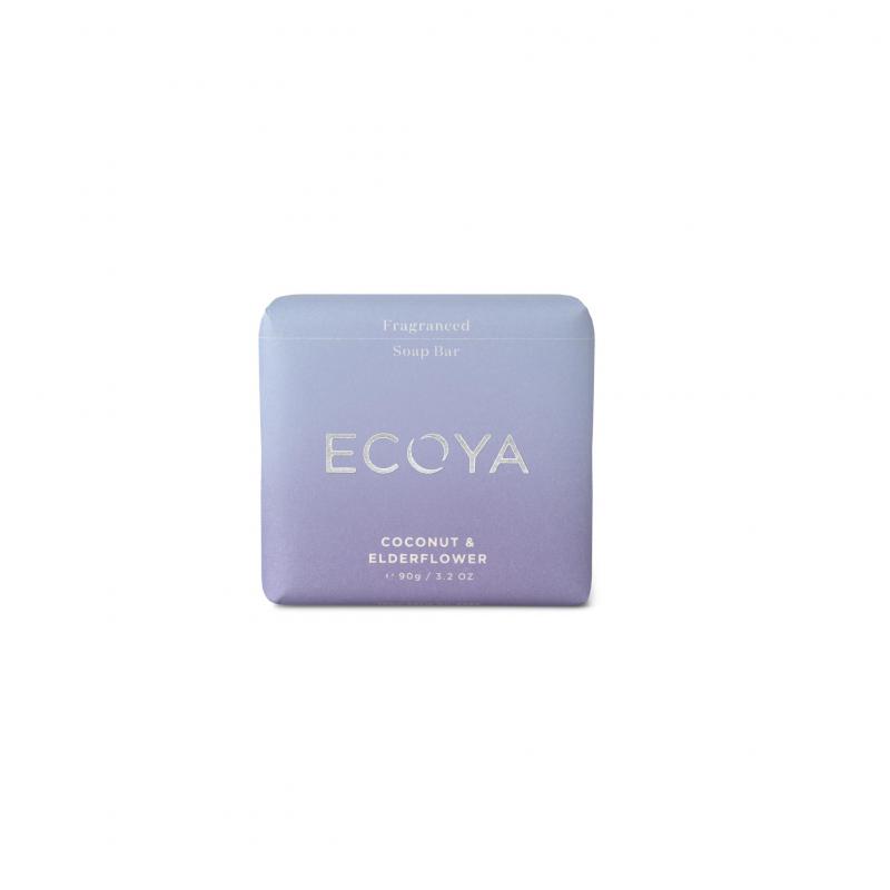 Ecoya Coconut & Elderflower Fragranced Soap Bar