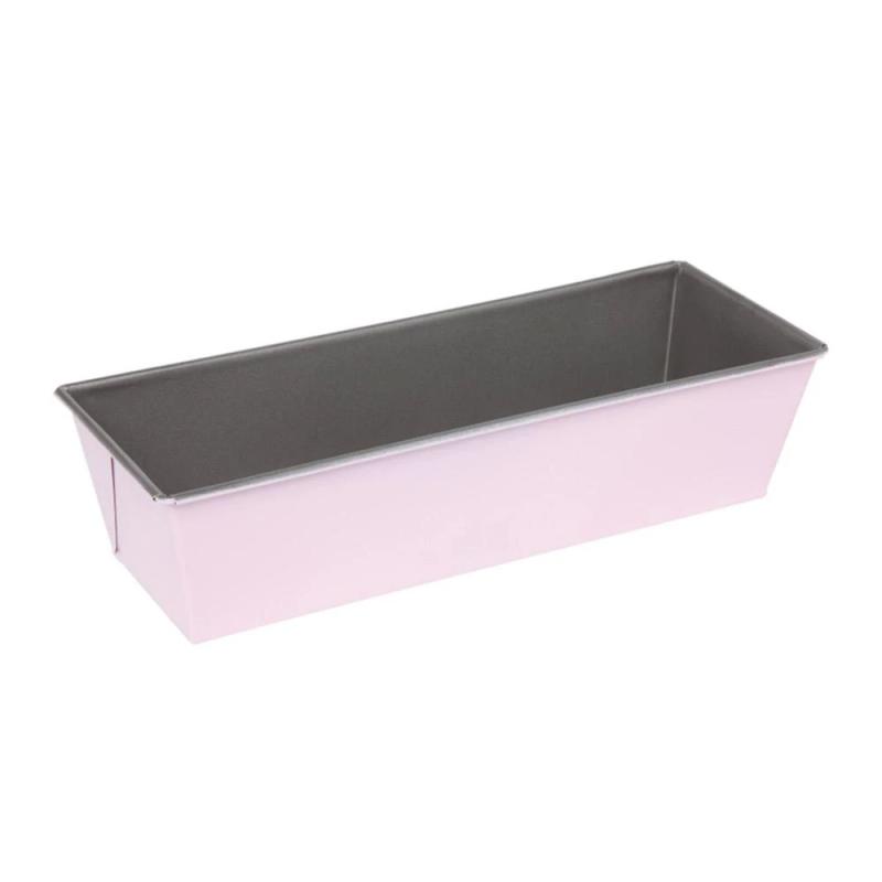 Wiltshire Two Tone Loaf Pan Silver/Pastel Pink 30x11x7cm