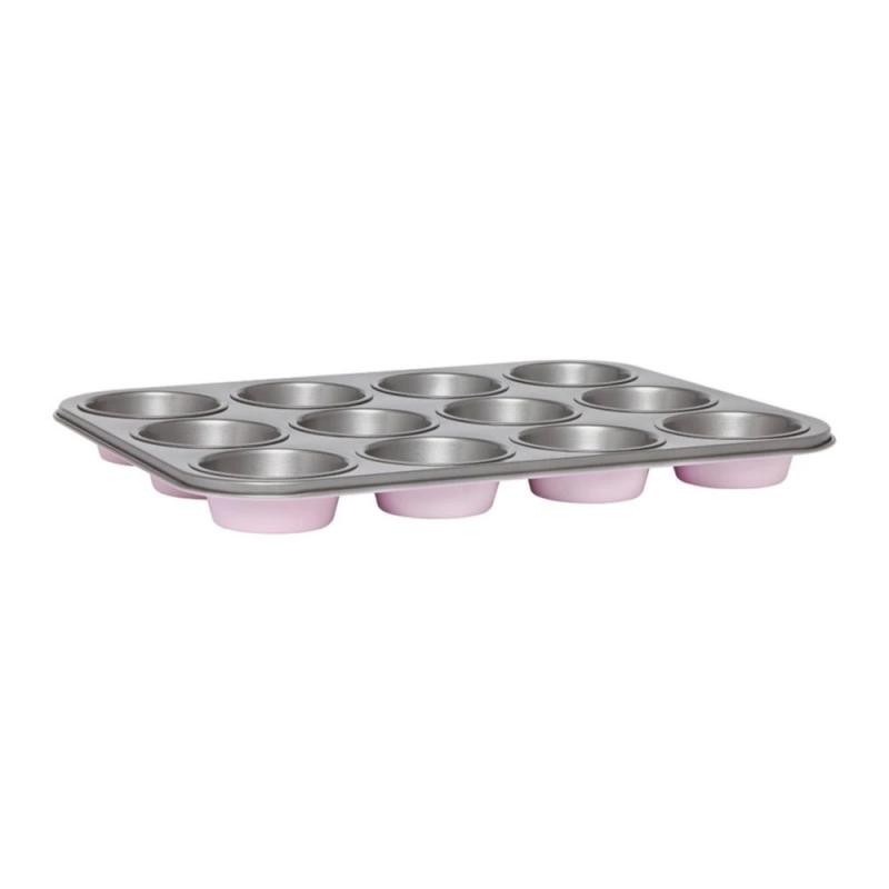 Wiltshire Two Tone Muffin Pan 12 Cup | 7x3cm/ 3x1in
