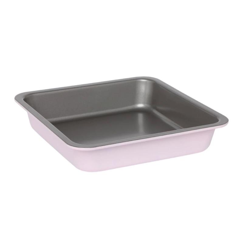 Wiltshire Two Tone Square Cake Pan Pink 23x23x5cm