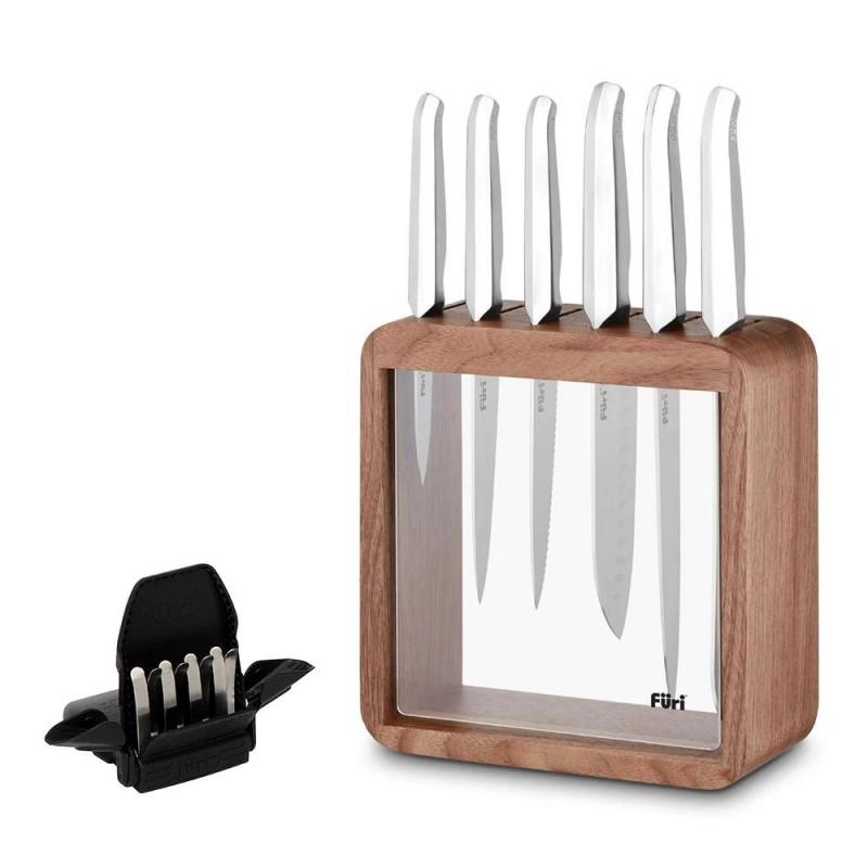 Furi Pro Vault Knife Block Set | 8 Piece