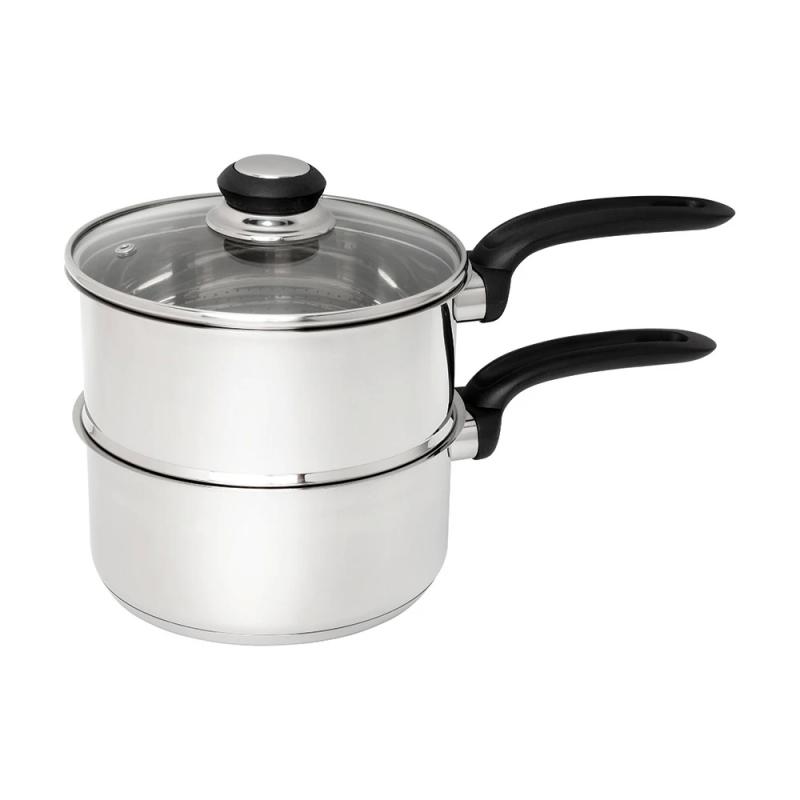 Wiltshire Classic Steamer Set 18cm with Glass Lid