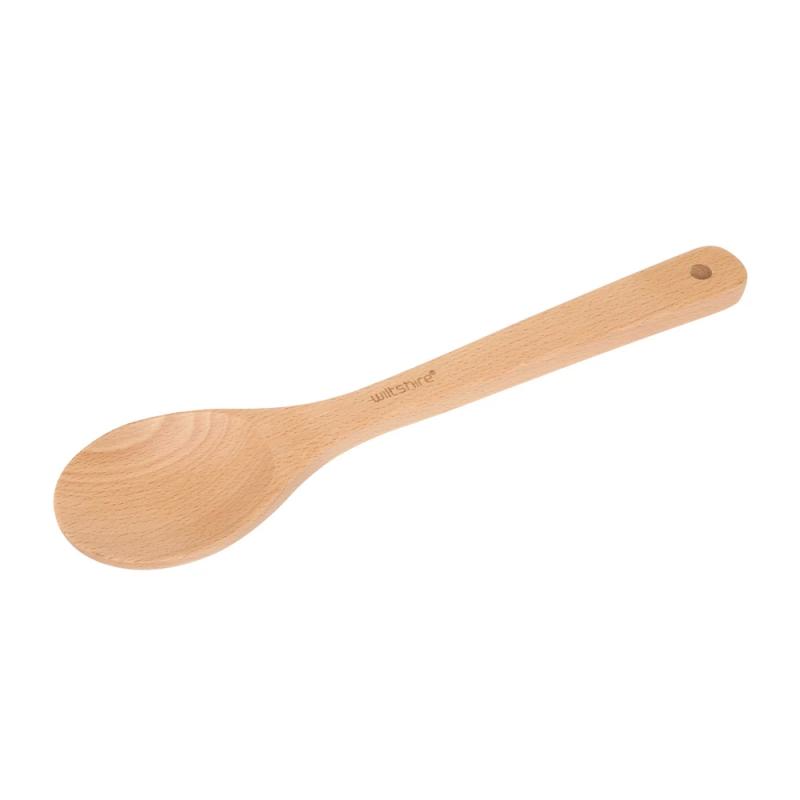 Wiltshire Beechwood Solid Spoon Natural 31cm