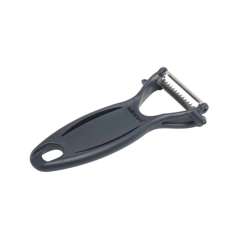 Wiltshire 2 in 1 Julienne & Peeler | Grey/Stainless Steel