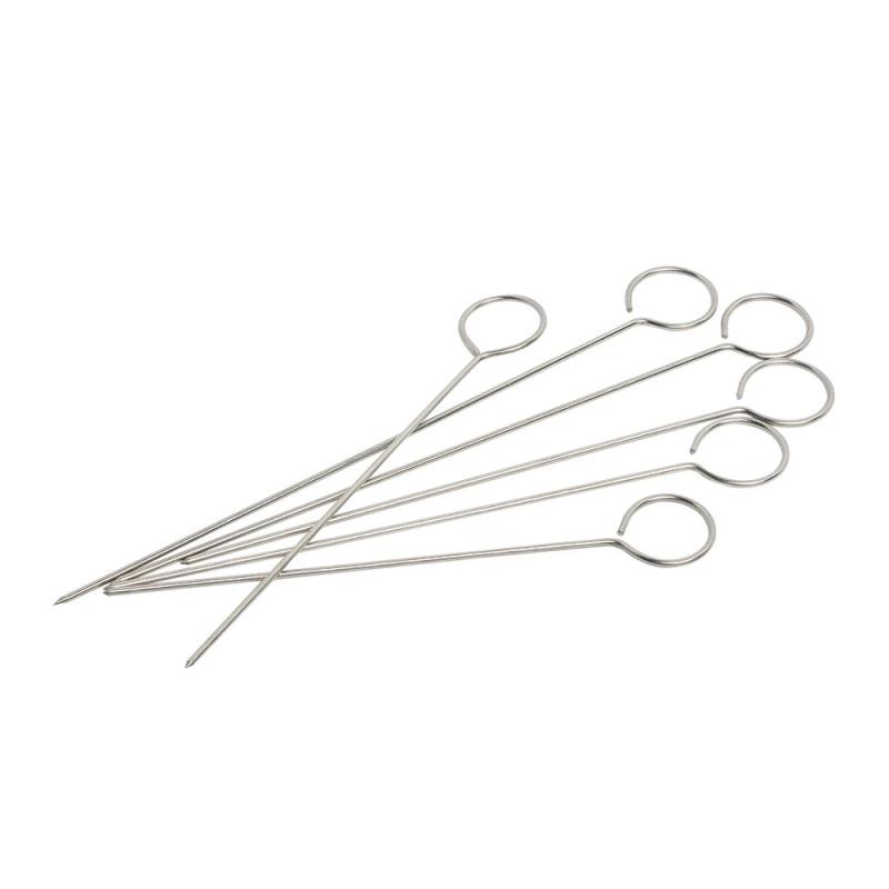 Wiltshire Metal Skewers Set of 6 | Silver/Stainless Steel