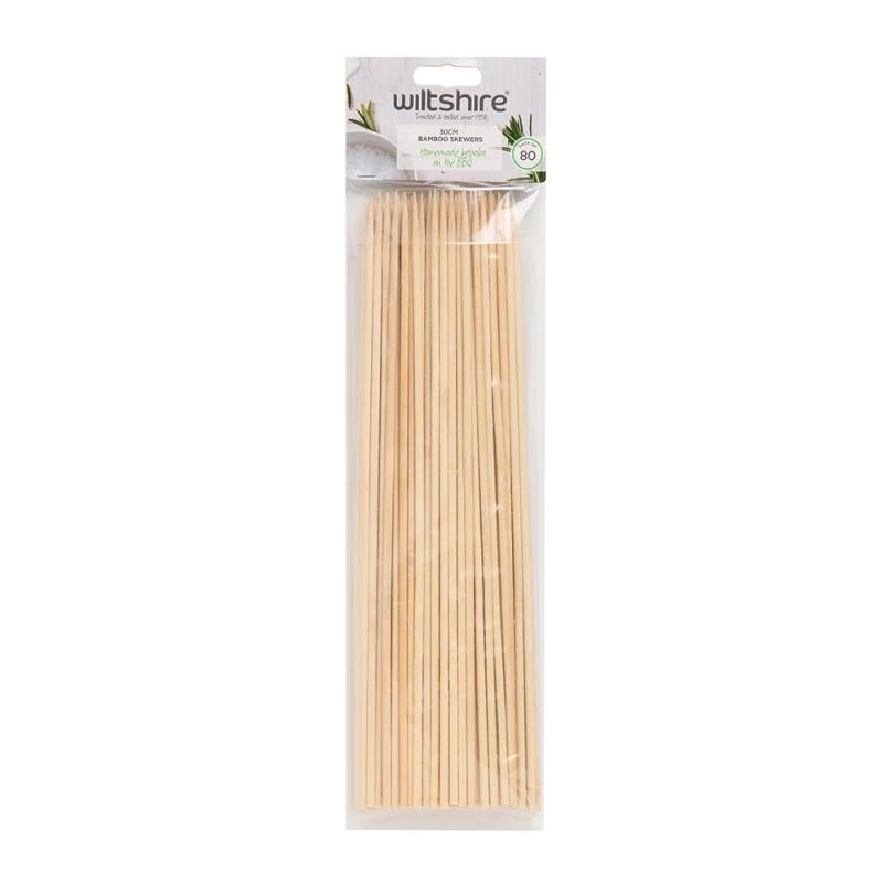 Wiltshire Bamboo Skewers 30cm Pack of 80