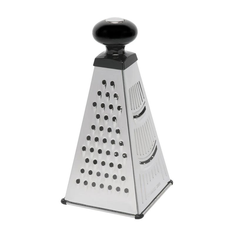 Wiltshire 4 Way Pyramid Grater Silver/Black Stainless Steel