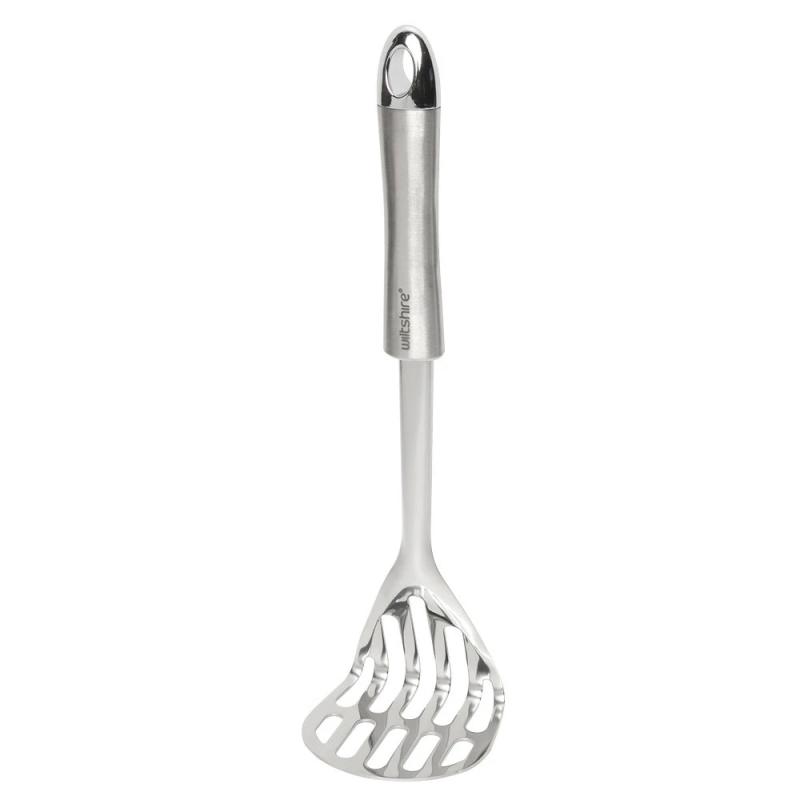 Wiltshire Industrial Stainless Steel Potato Masher | Stainless Steel/Silver
