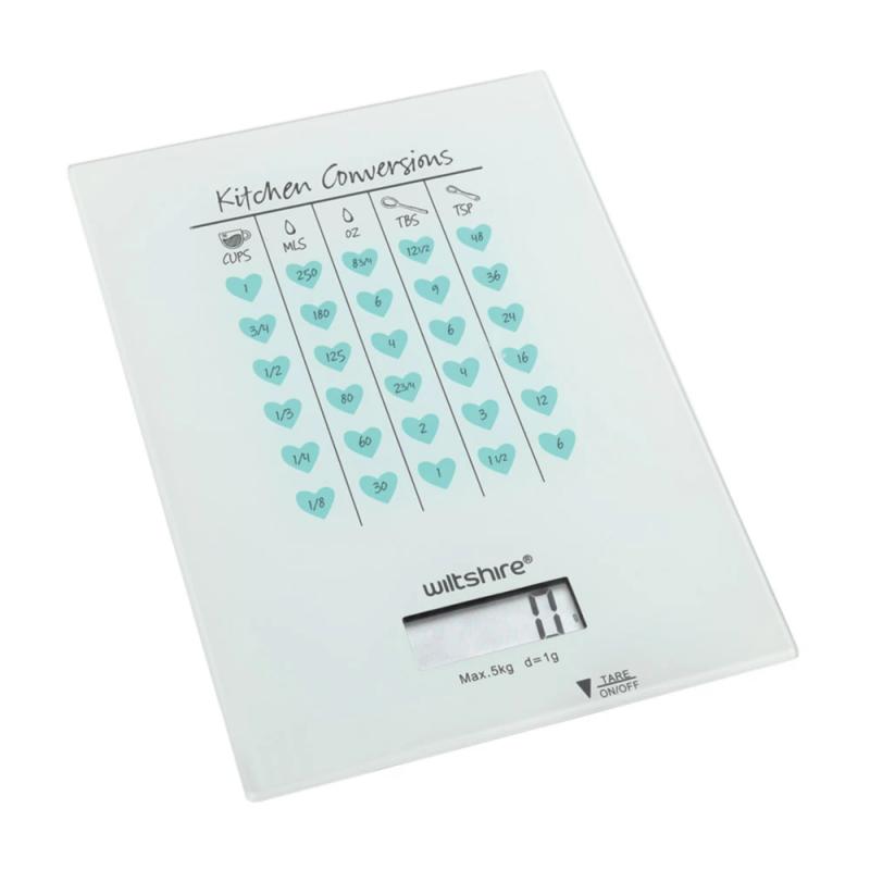 Wiltshire Digital Scales 2.5x15x21cm | White
