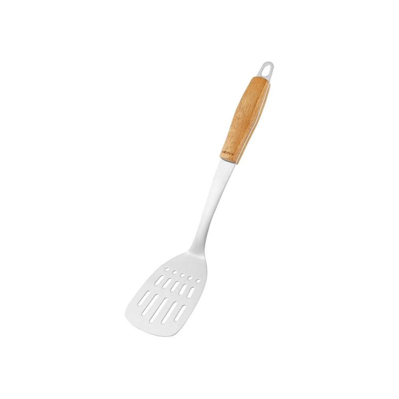 Wiltshire Wooden Handle Slotted Turner | 42x3.8x8cm