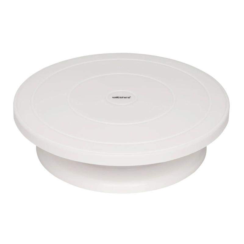 Wiltshire Cake Turntable | White 27.5cm