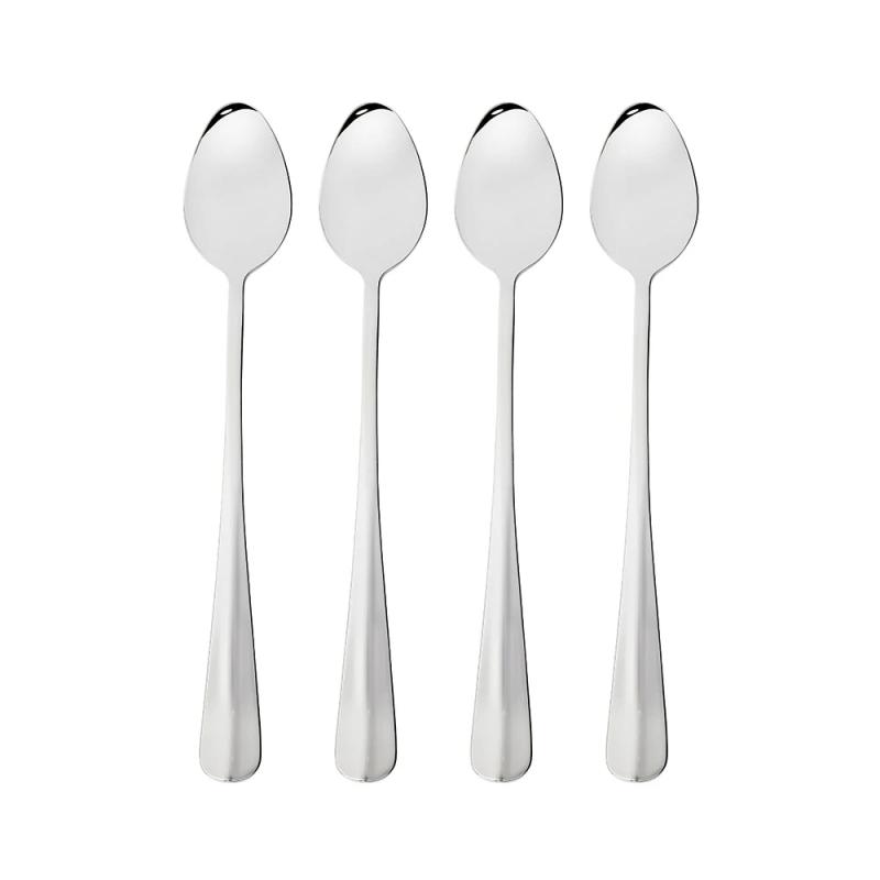 Wiltshire Baguette Latte Spoon 4 Piece | Stainless Steel
