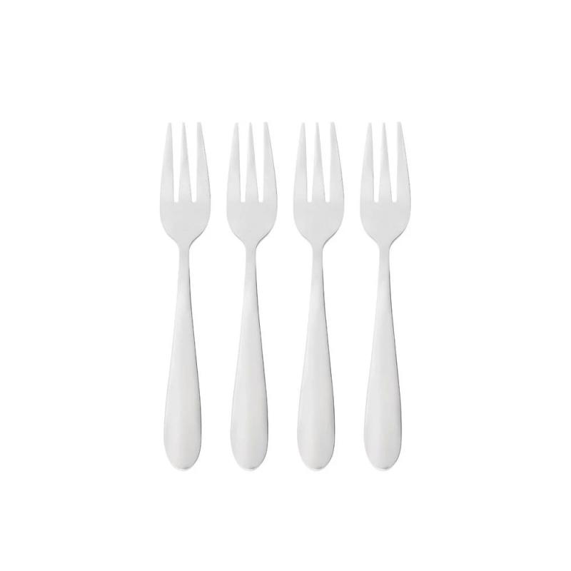 Wiltshire Rhodes Cake Fork 4 Piece | Stainless Steel