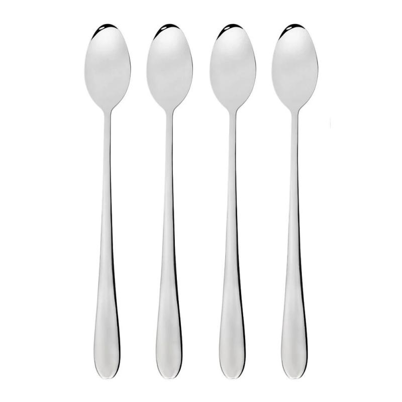 Wiltshire Rhodes Latte Spoon 4 Piece | Stainless Steel