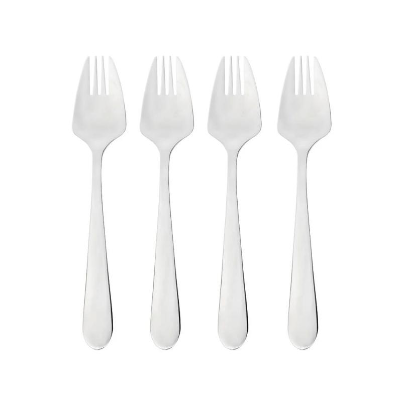 Wiltshire Rhodes Buffet Fork 4 Piece | Stainless Steel