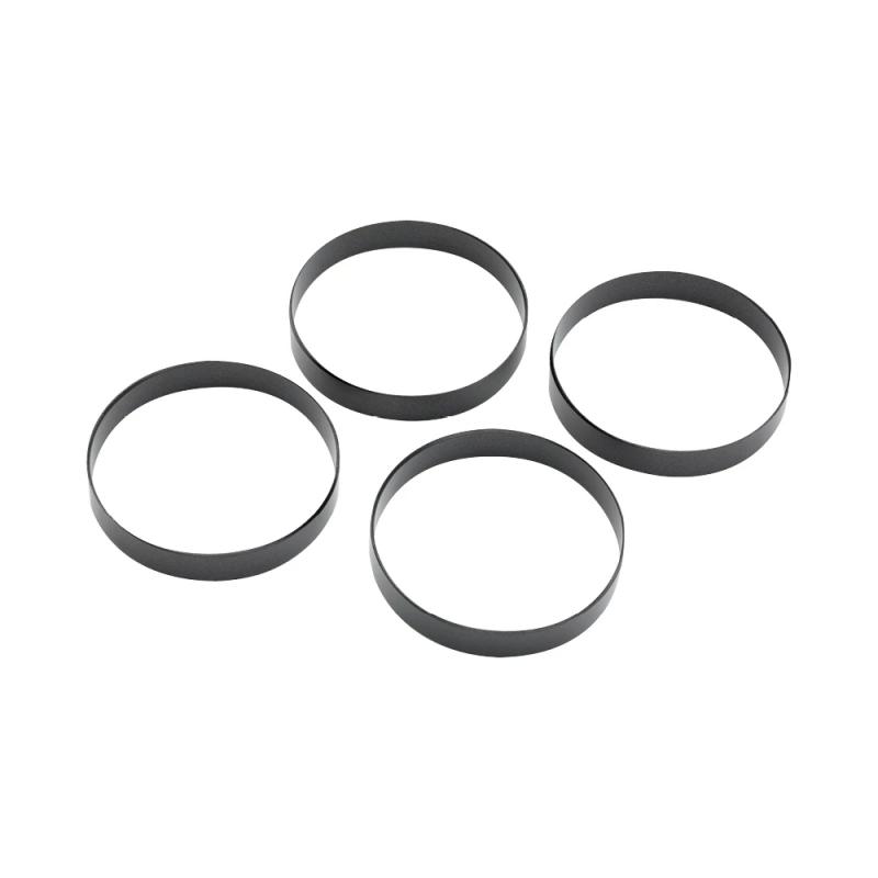 Wiltshire Bar-B Egg Rings Pack of 4 | Black/D7.5cm
