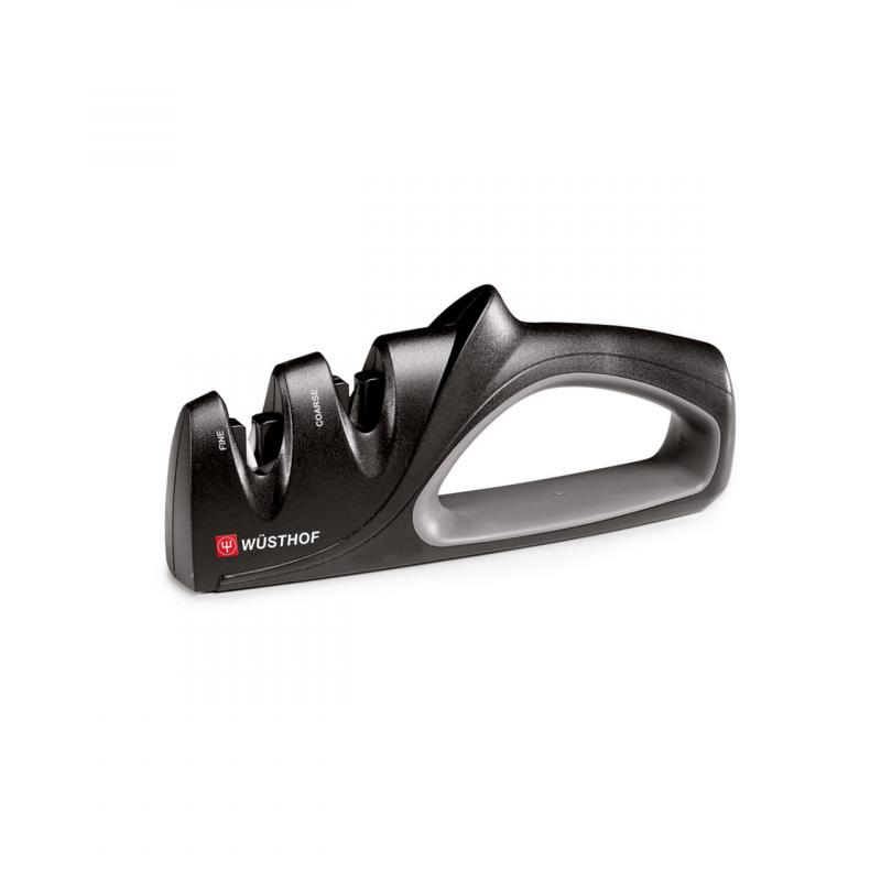 Wusthof 2-Stage Pull Through Knife Sharpener | Black
