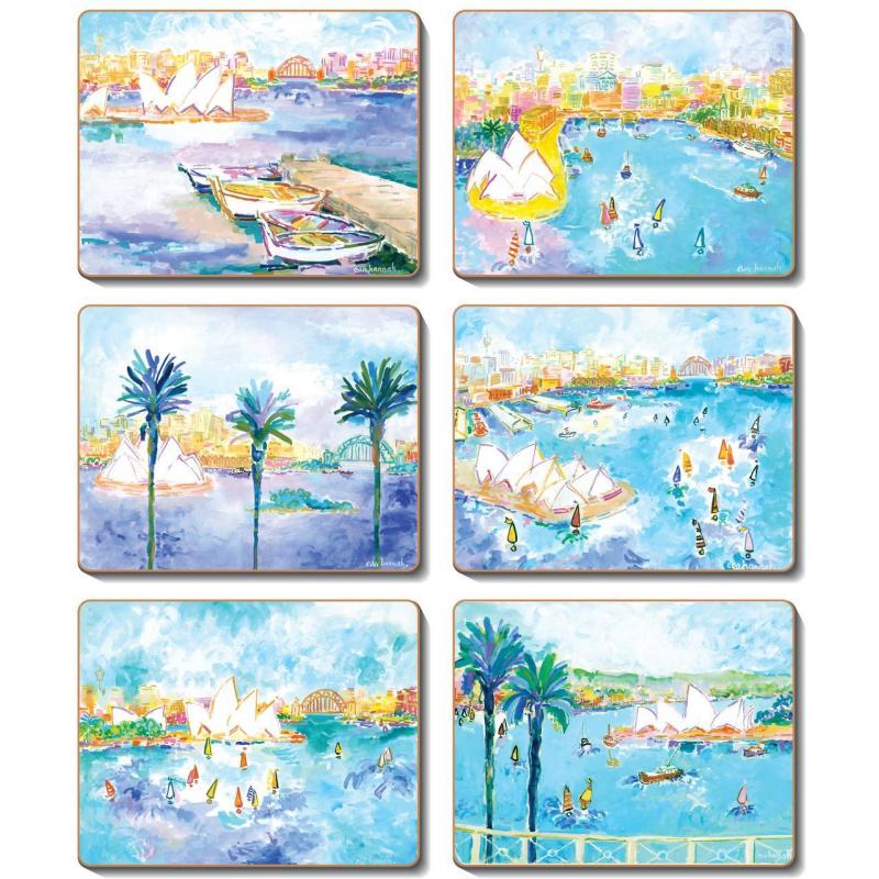 Cinnamon Sydney In Blue Placemats